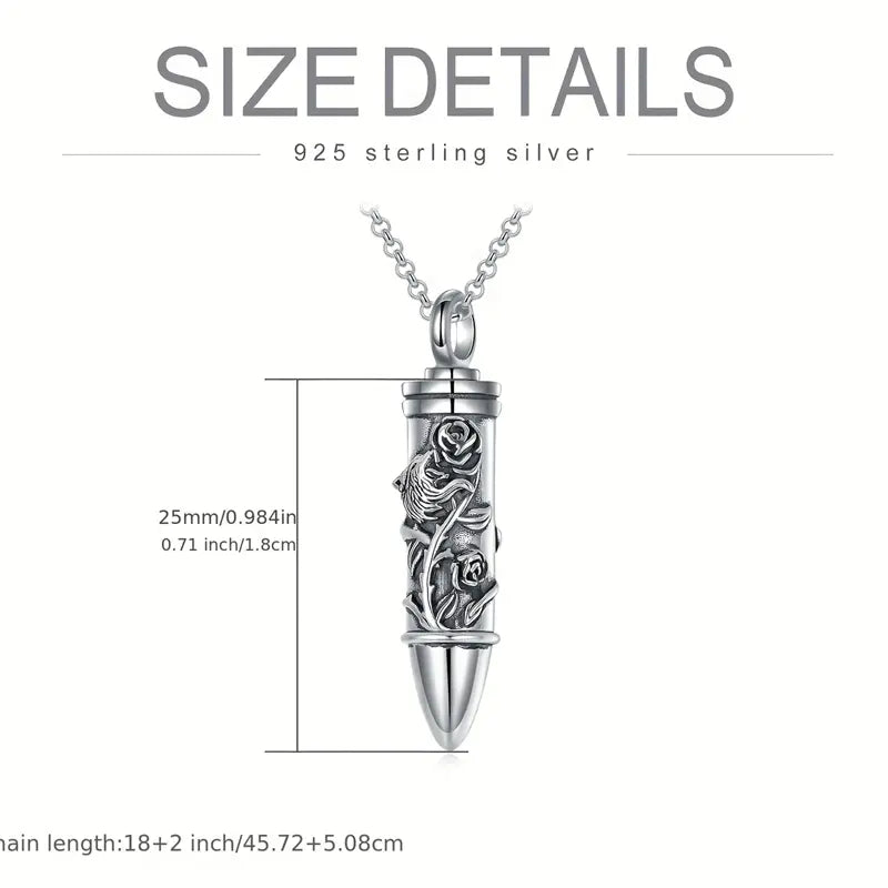 Bullet Urn Necklace