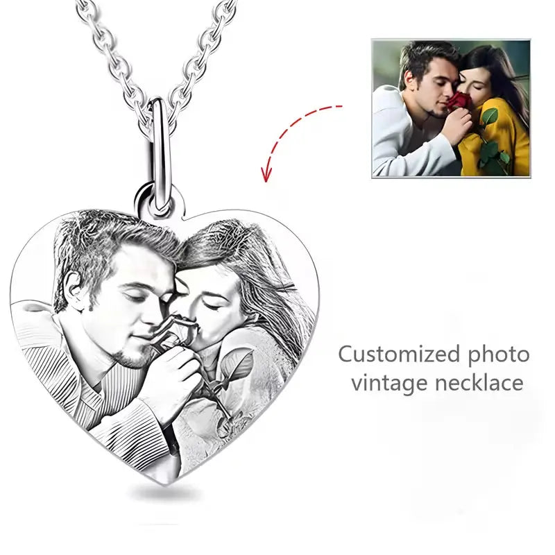 Custom Engraved Pet Memorial Necklace