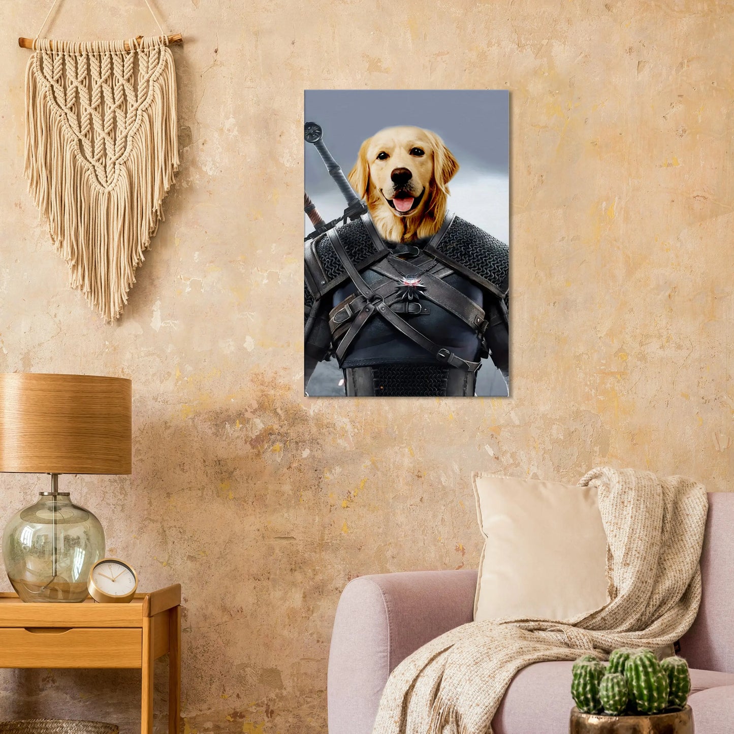 The Cavalier Custom Pet Portrait