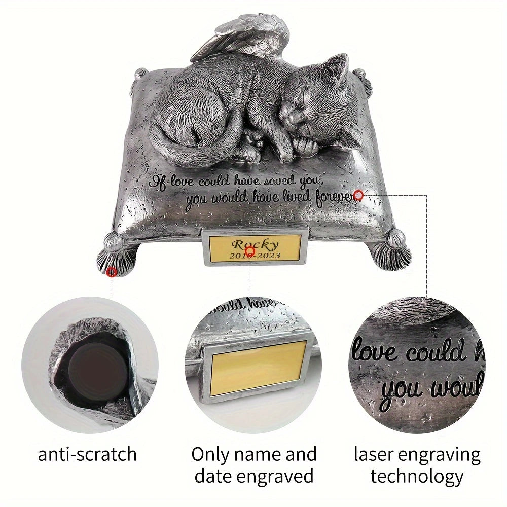 Custom Resin Cat Urn