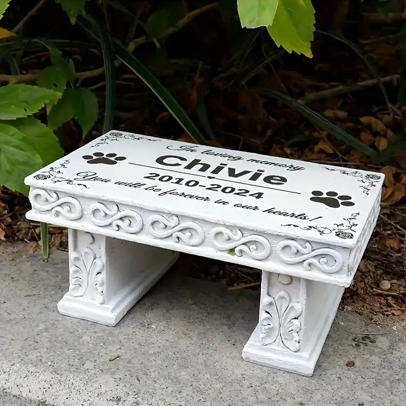 Long Bench Memorial Plaque