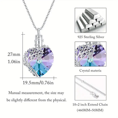 Crystal Urn Necklace