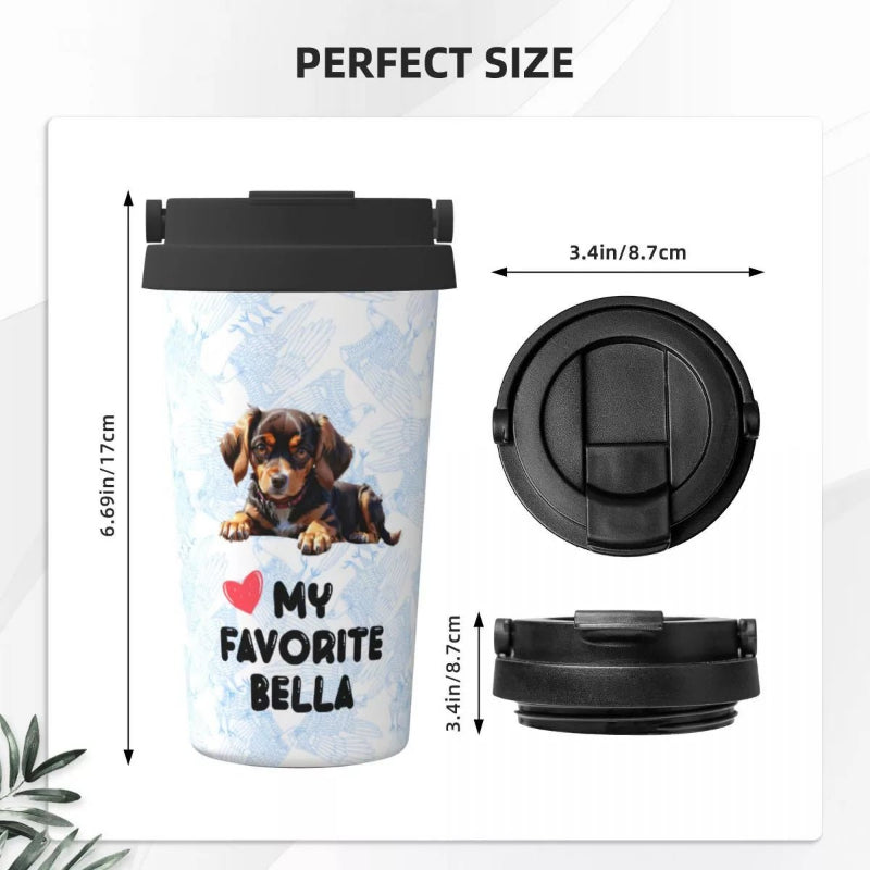 Custom Carry Insulated Coffee Mug - PET GALAXIES