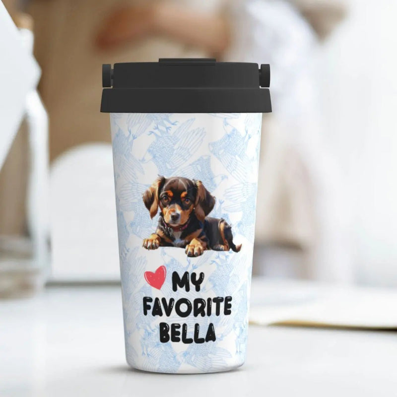 Custom Carry Insulated Coffee Mug - PET GALAXIES