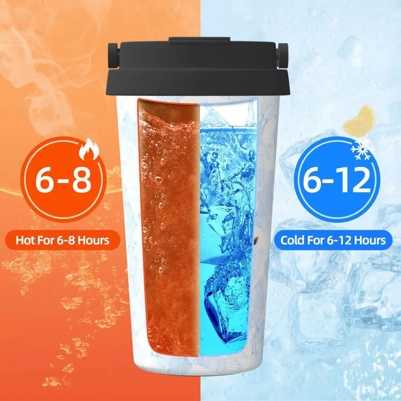 Custom Carry Insulated Coffee Mug - PET GALAXIES