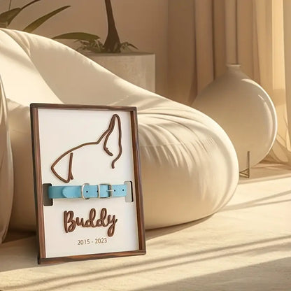 Custom Pet Memorial Frame