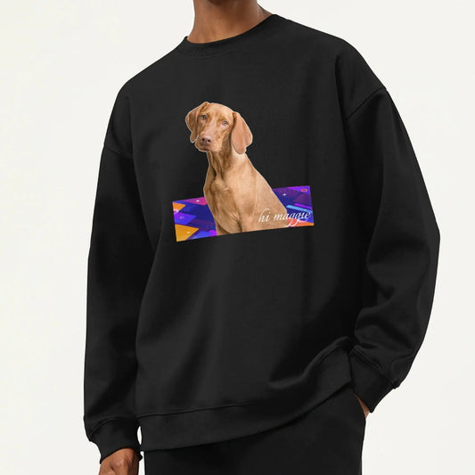 Custom Pet Photo Sweater - PET GALAXIES