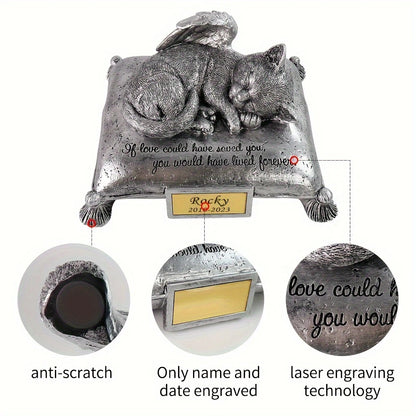 Custom Resin Cat Urn