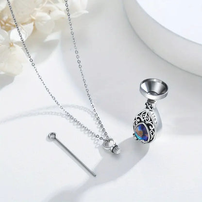 Moonstone Pet Urn Necklace
